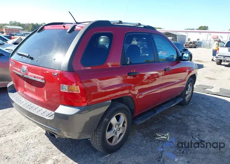 2008 Kia Sportage Lx z USA, uszkodzony, nr VIN KNDJF724687528933